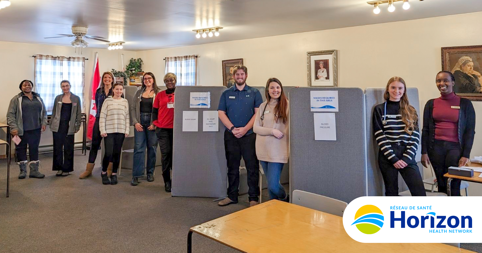 Horizon’s community developers partner with UNB Nursing students and